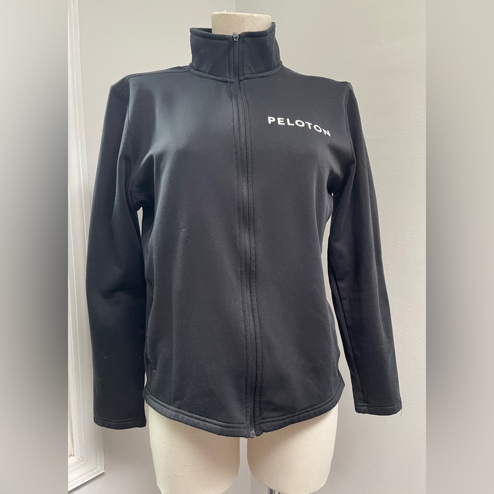Peloton x Champion Zip Up Fleece with Pockets- Size L